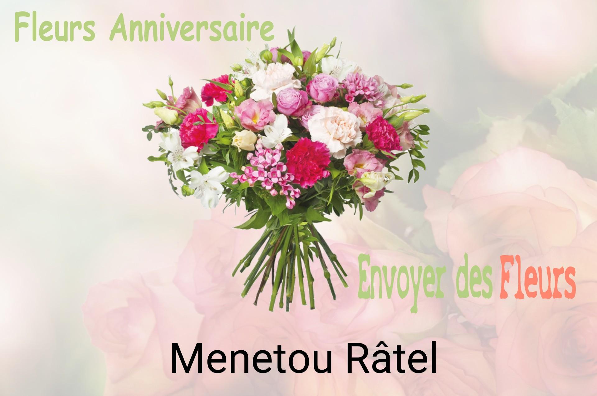 Bouquet de fleurs d’anniversaire livré à Menetou-Râtel