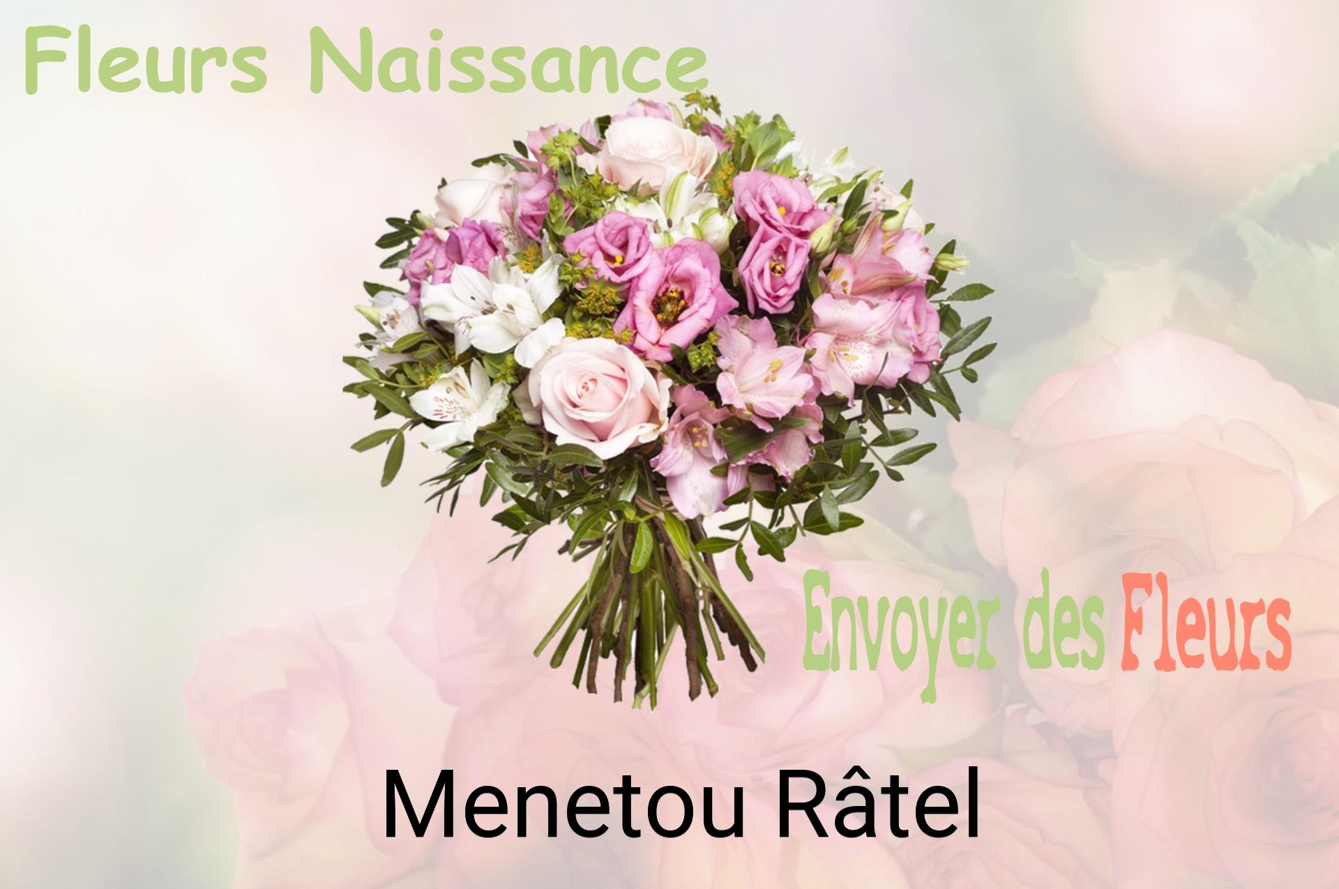 Bouquet de fleurs de naissance livré à Menetou-Râtel